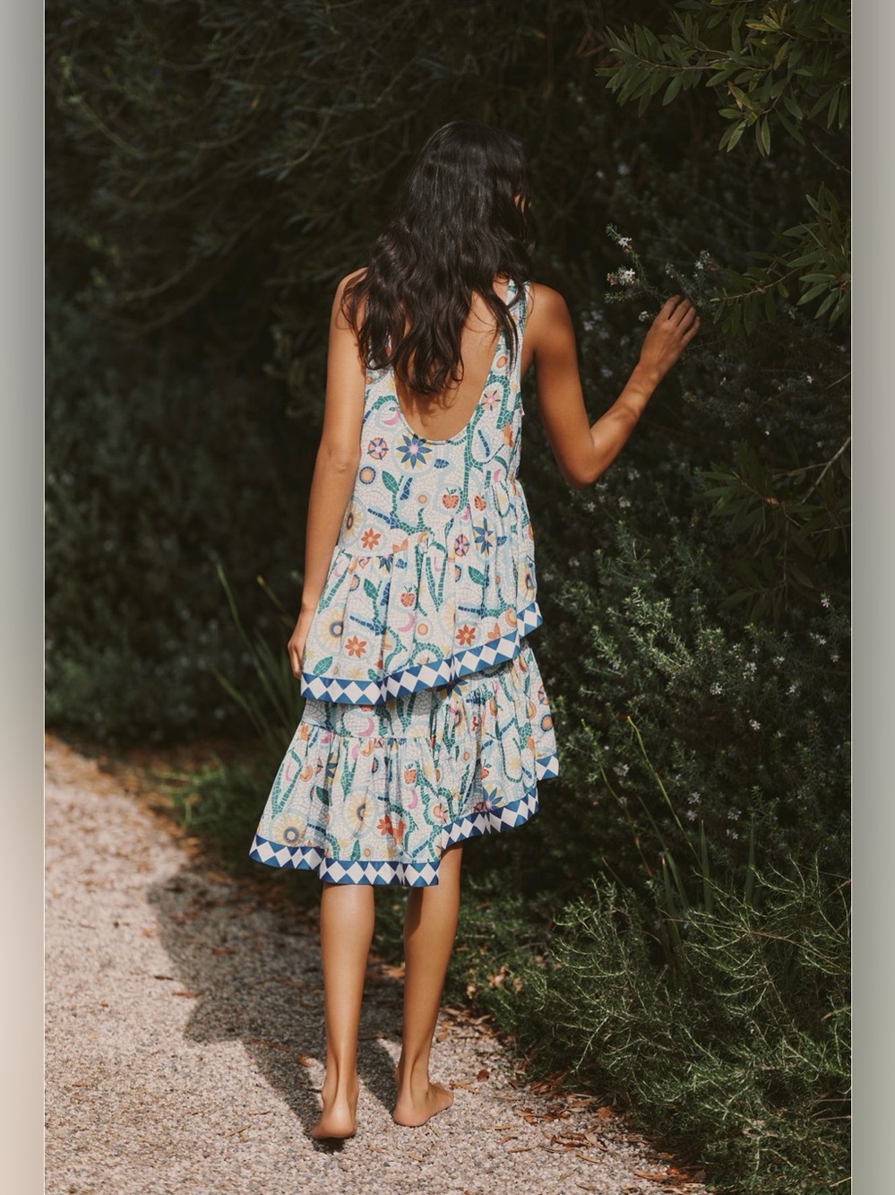 Anthropologie Celandine Casa Batillo Tiered Dress NWT - Picture 2 of 6